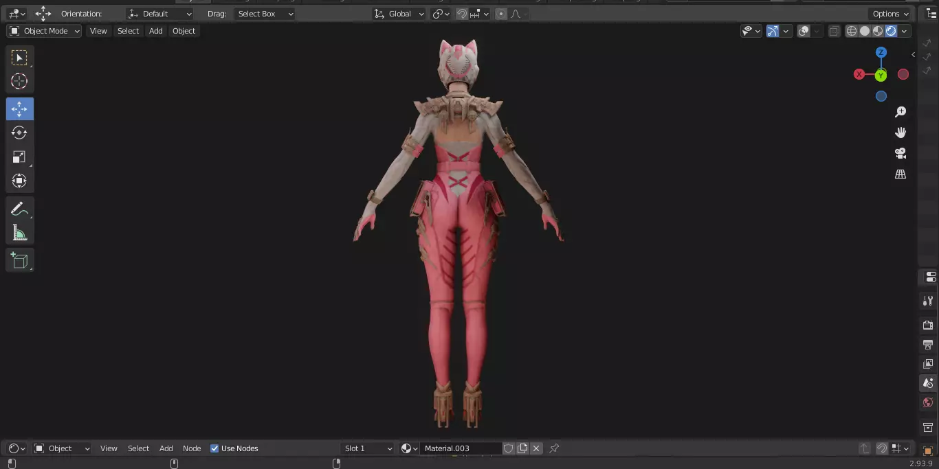 The First Descendant Skin 12 3D model_17