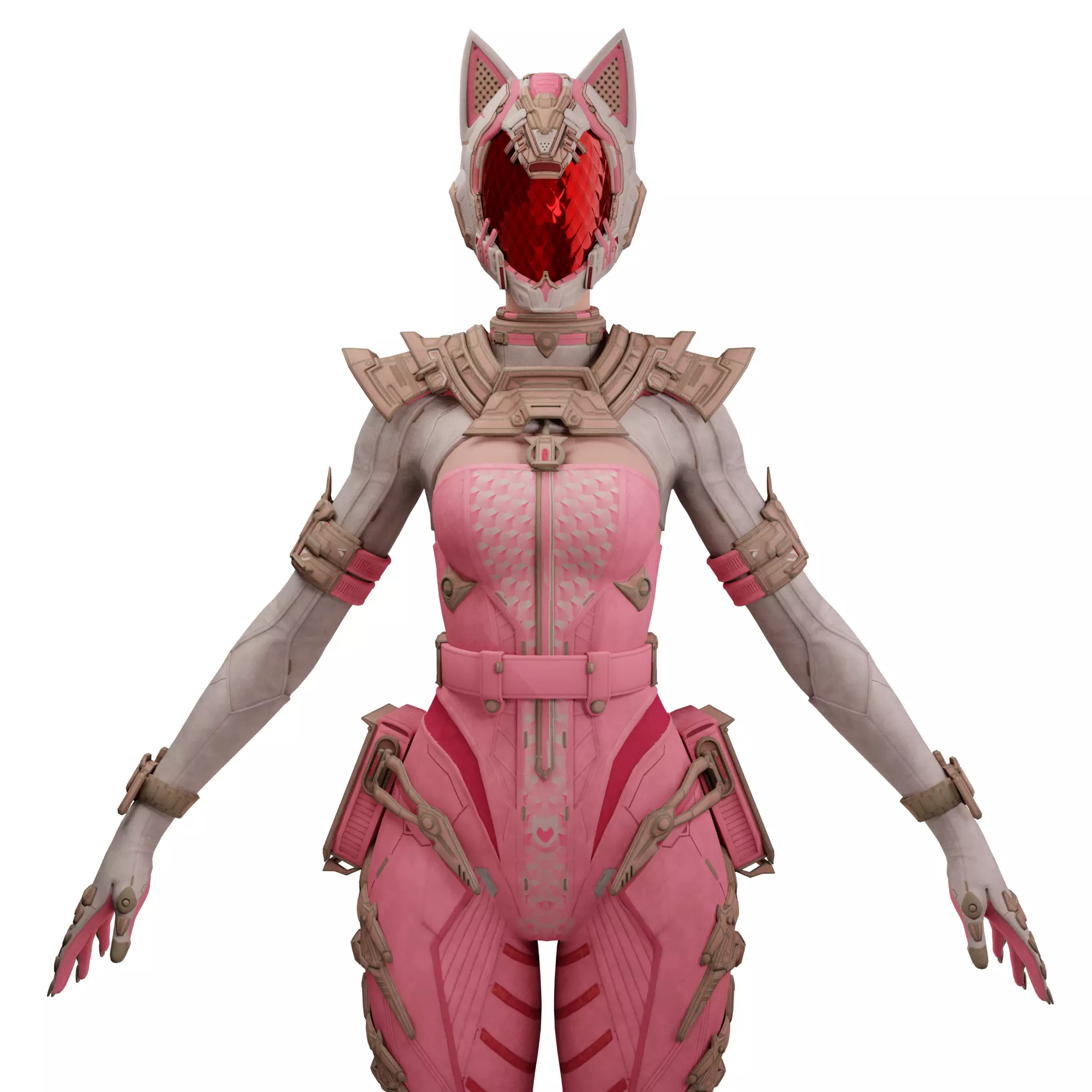 The First Descendant Skin 12 3D model_1