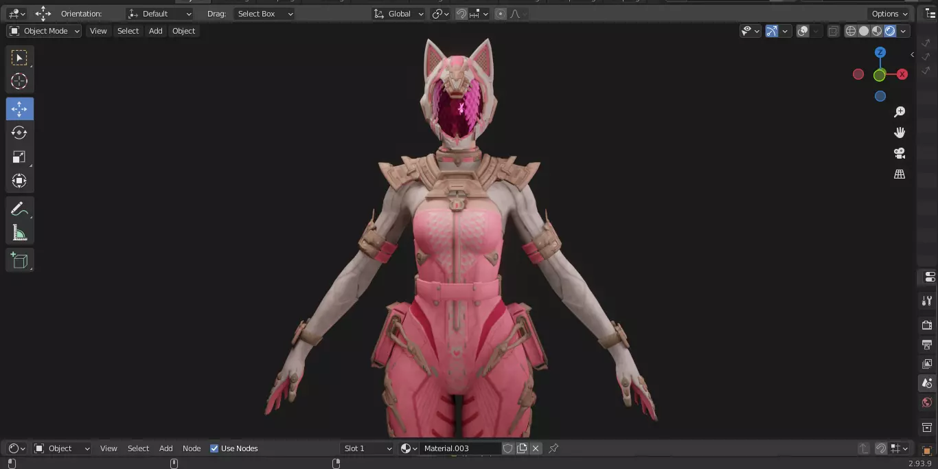 The First Descendant Skin 12 3D model_13