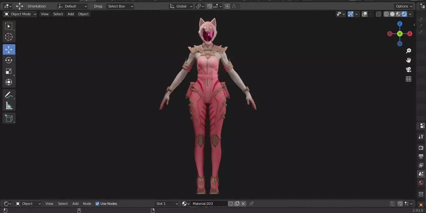 The First Descendant Skin 12 3D model_14