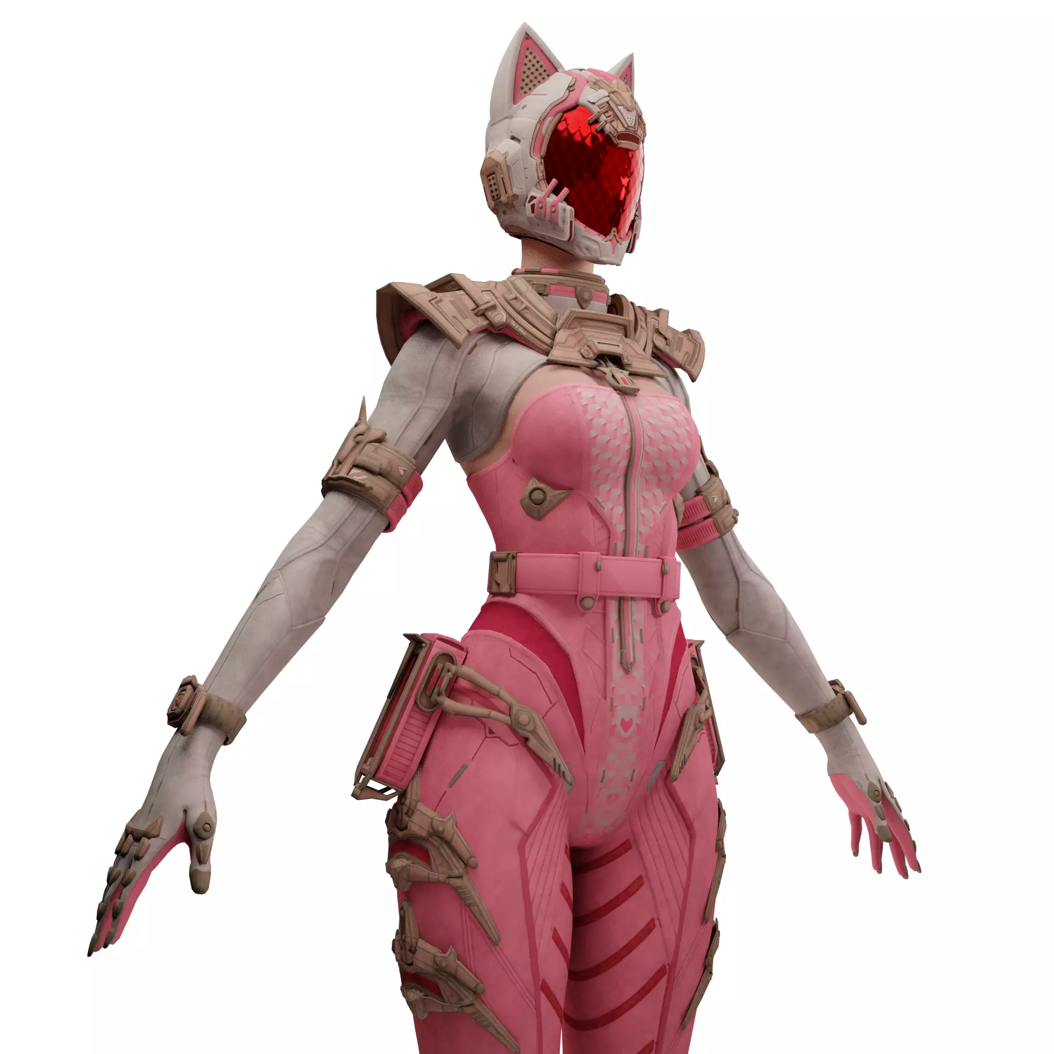 The First Descendant Skin 12 3D model_2