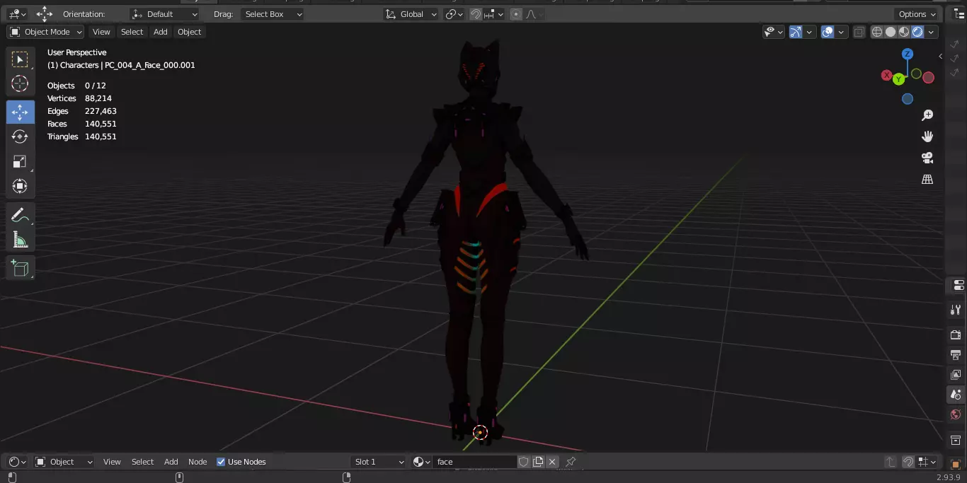 The First Descendant Skin 12 3D model_21