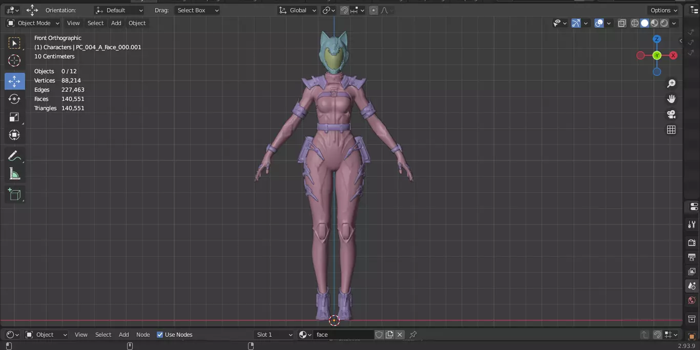 The First Descendant Skin 12 3D model_22