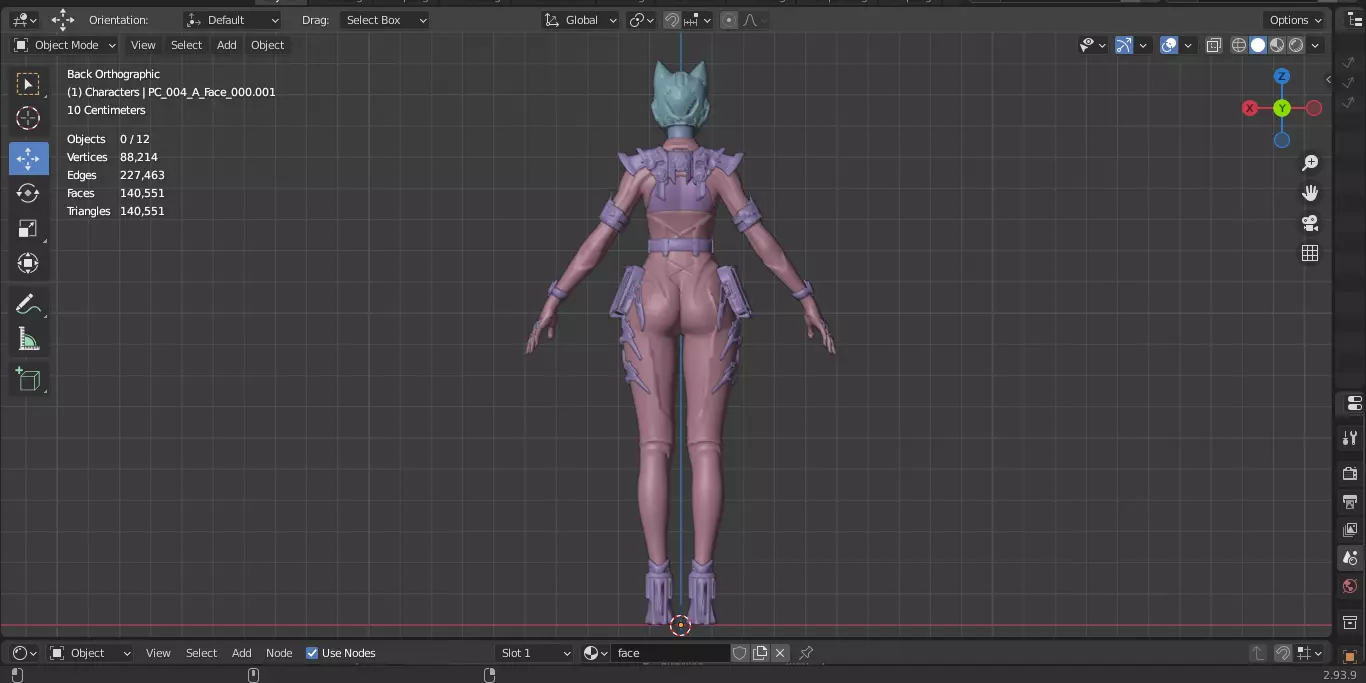 The First Descendant Skin 12 3D model_23