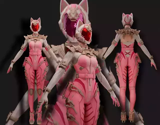 The First Descendant Skin 12 3D model