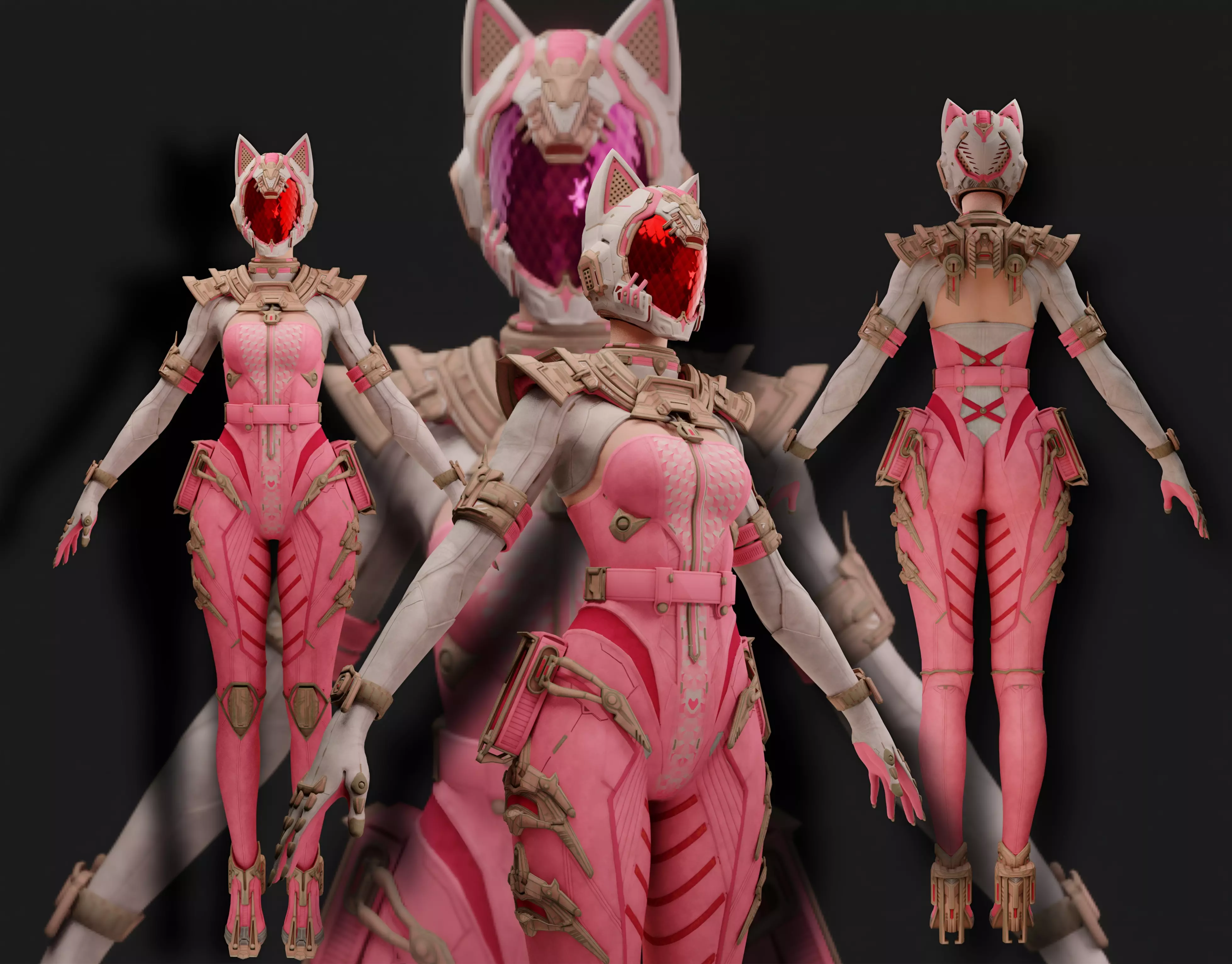 The First Descendant Skin 12 3D model_0