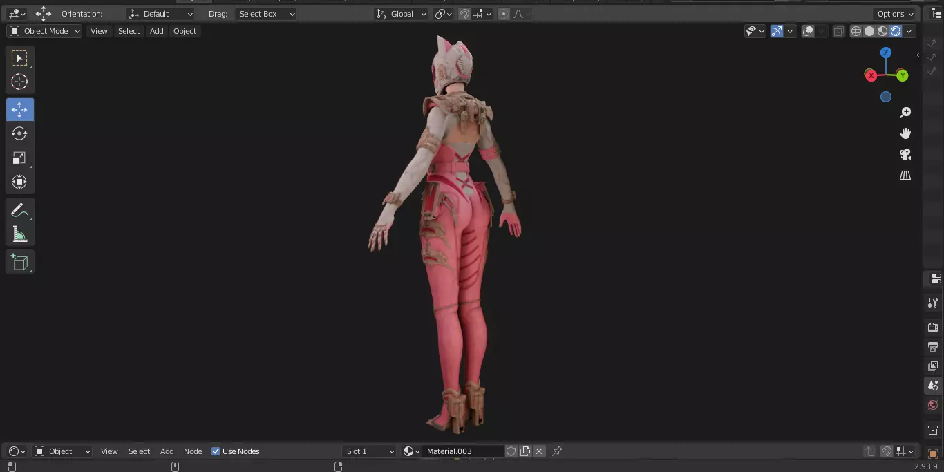 The First Descendant Skin 12 3D model_16