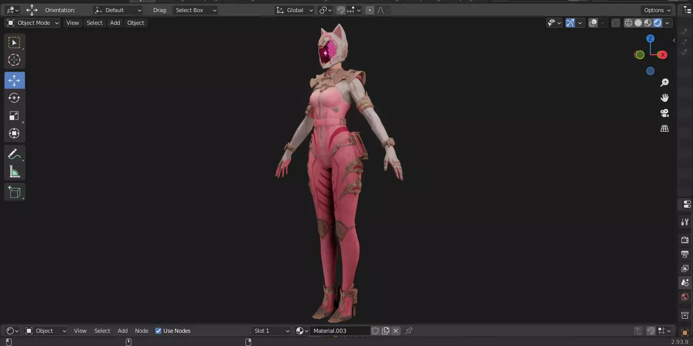 The First Descendant Skin 12 3D model_15