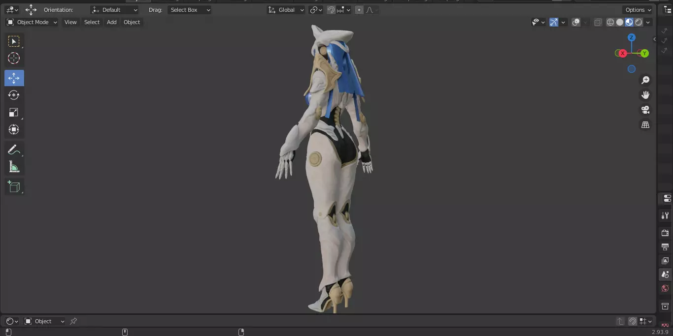 The First Descendant Skin 13 3D model_8