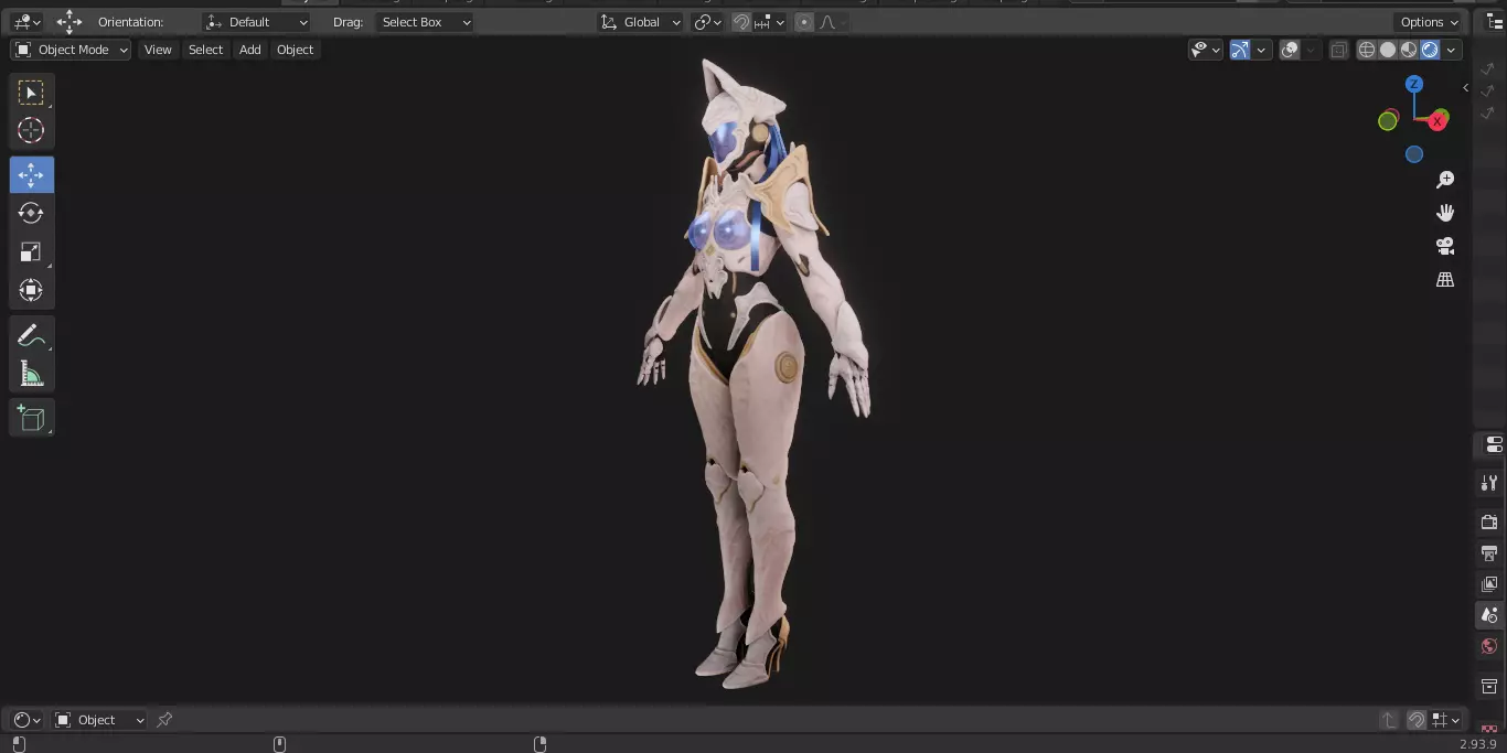 The First Descendant Skin 13 3D model_14