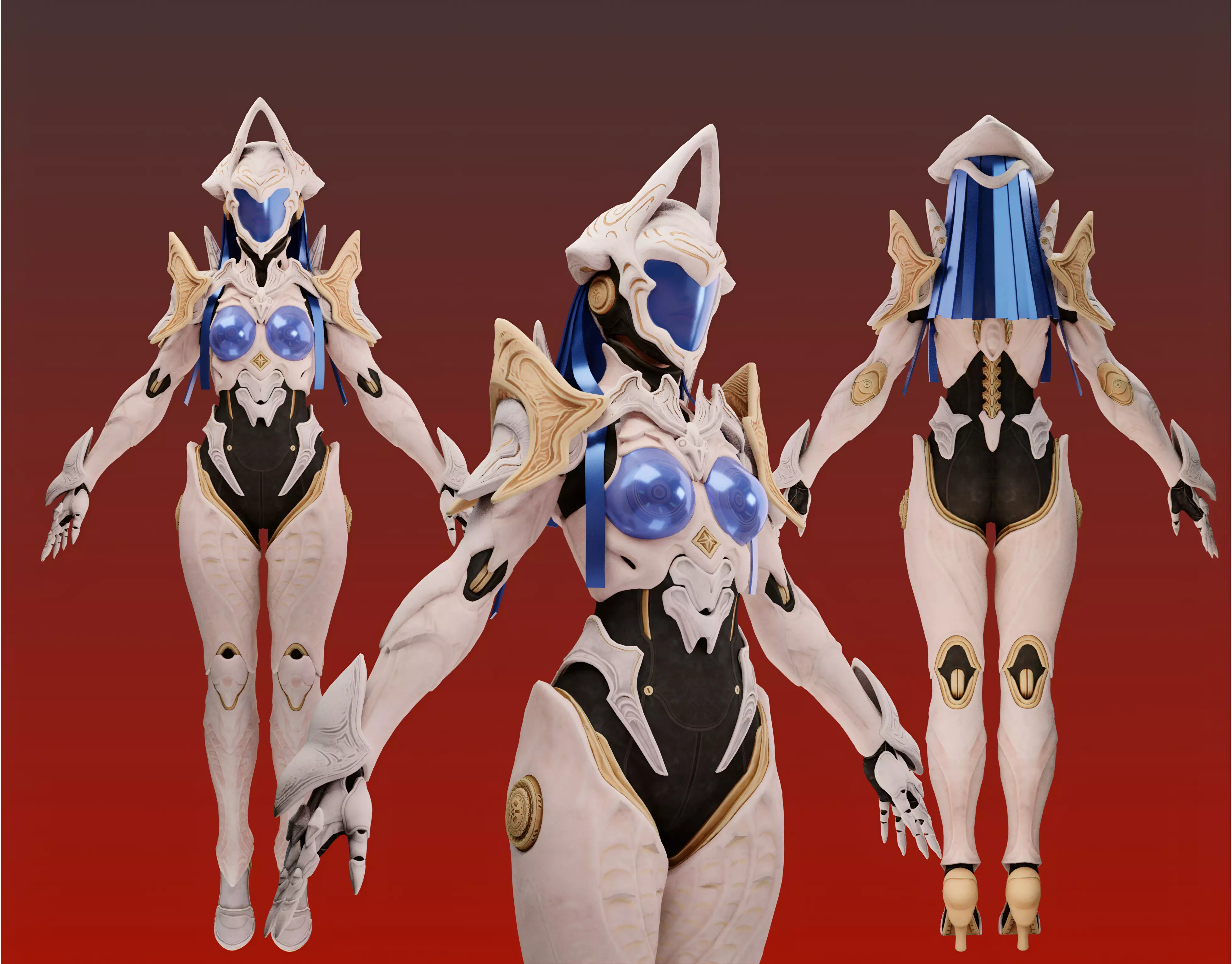 The First Descendant Skin 13 3D model_0