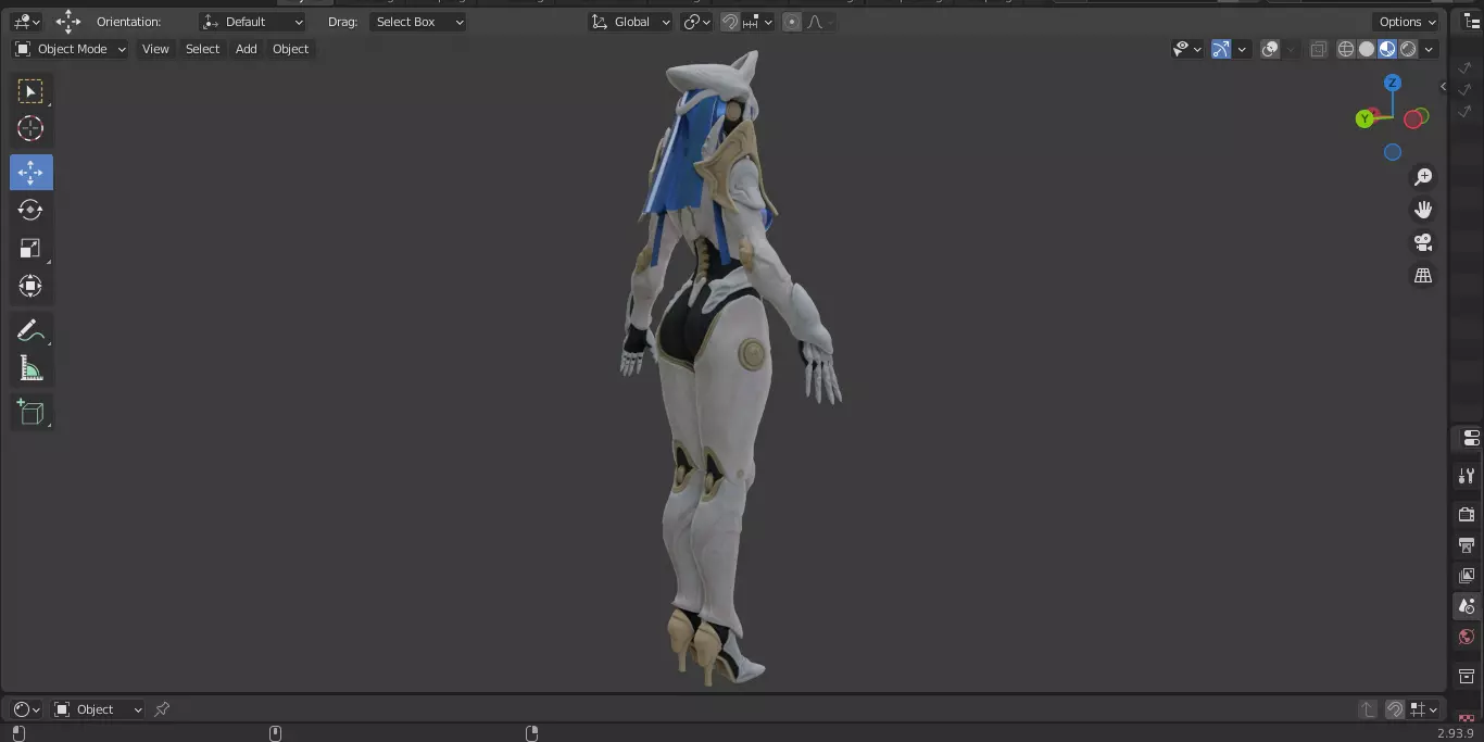 The First Descendant Skin 13 3D model_10