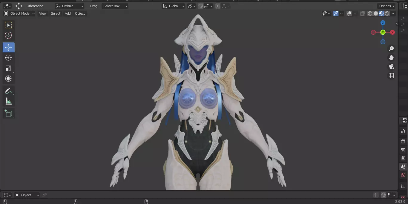 The First Descendant Skin 13 3D model_5