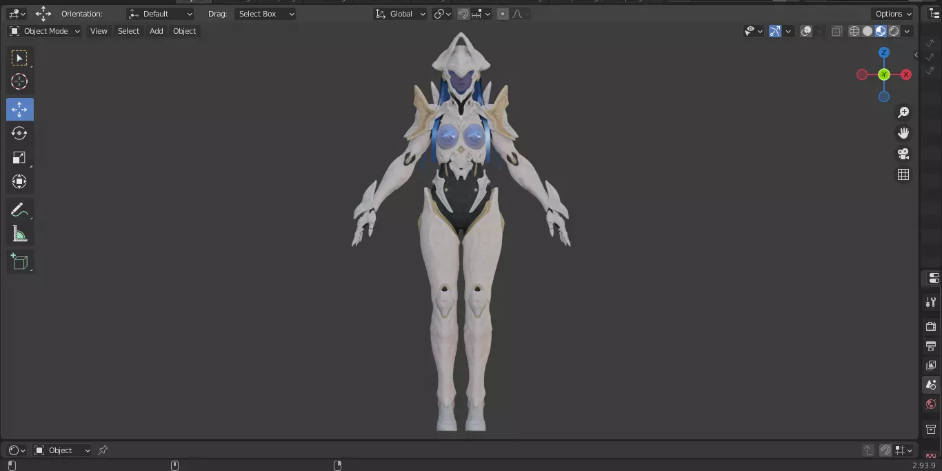 The First Descendant Skin 13 3D model_6