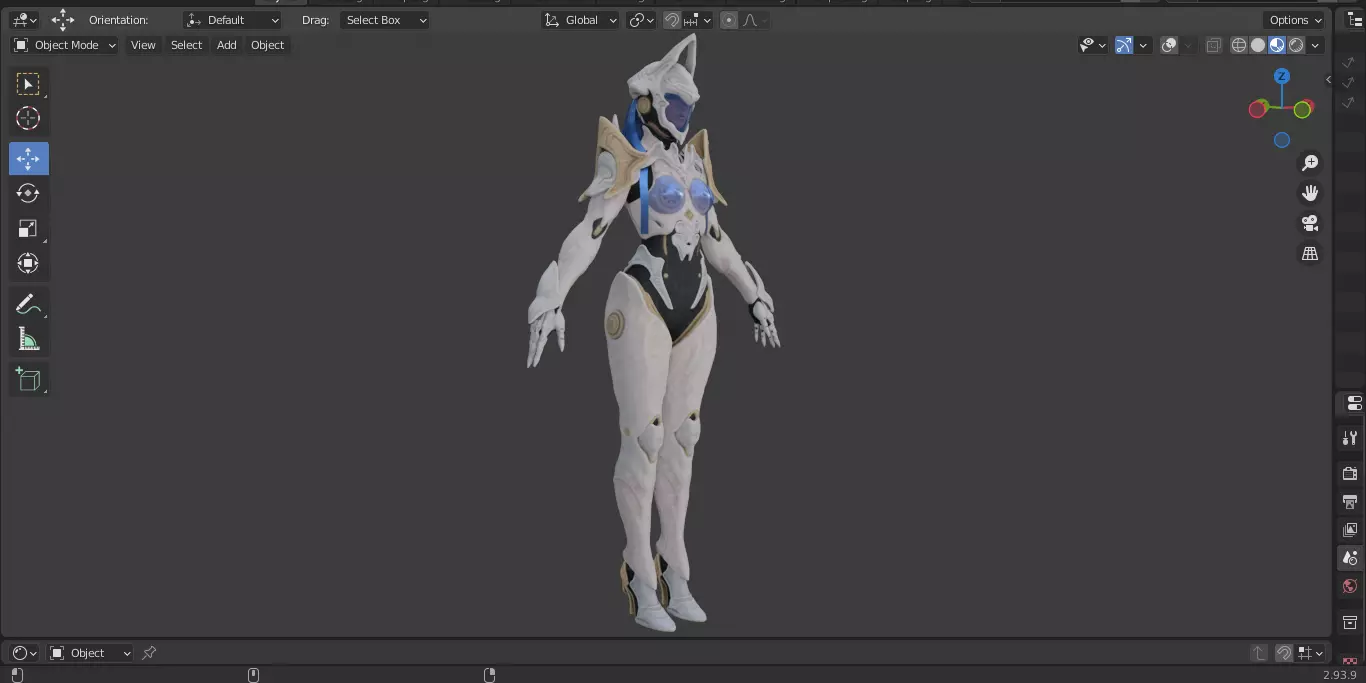 The First Descendant Skin 13 3D model_11