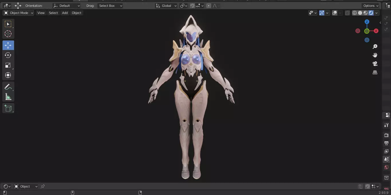 The First Descendant Skin 13 3D model_13