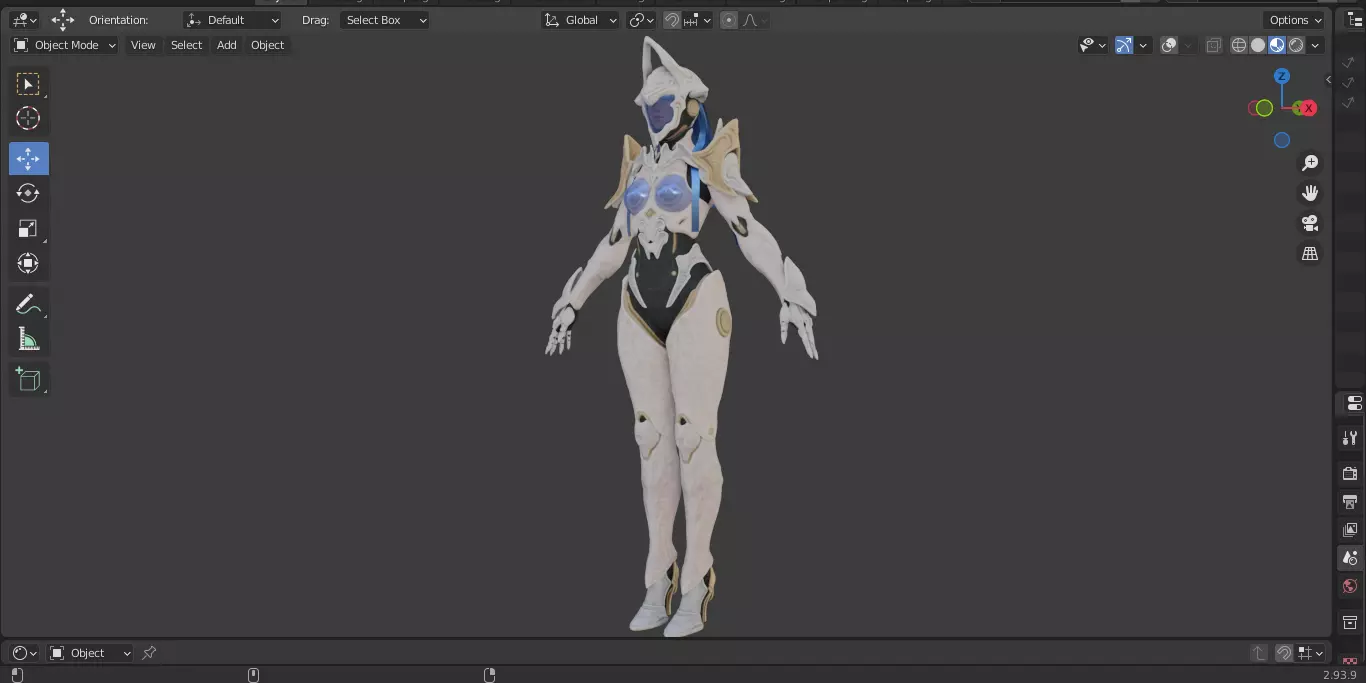 The First Descendant Skin 13 3D model_7