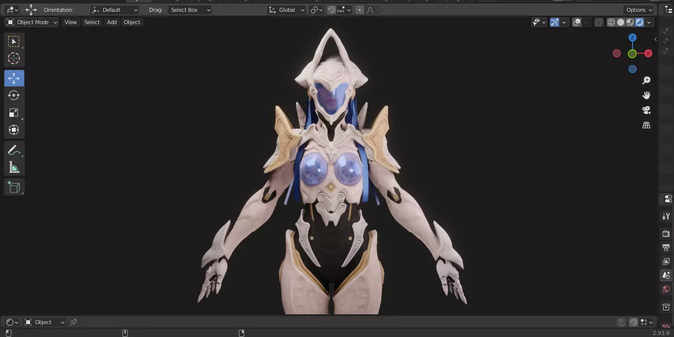 The First Descendant Skin 13 3D model_12