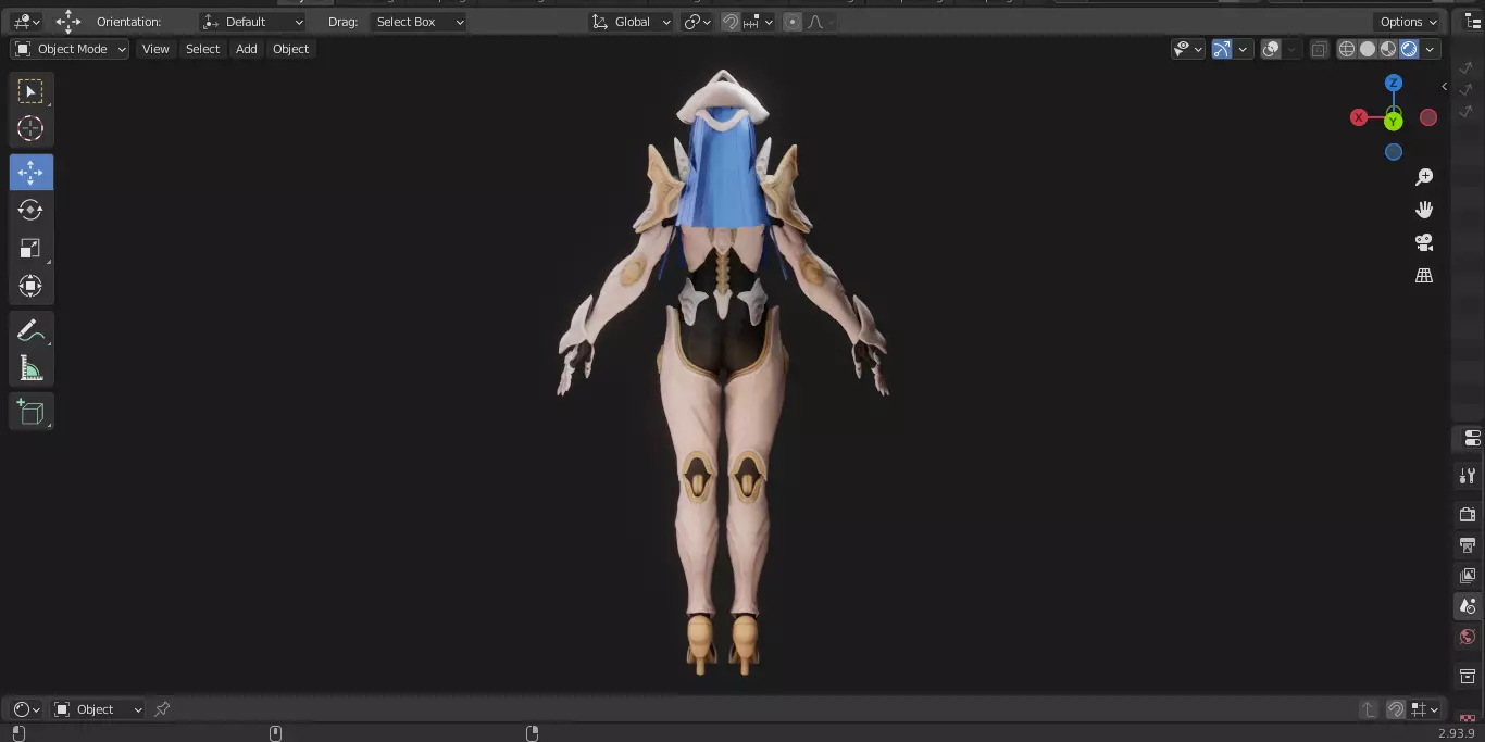 The First Descendant Skin 13 3D model_16