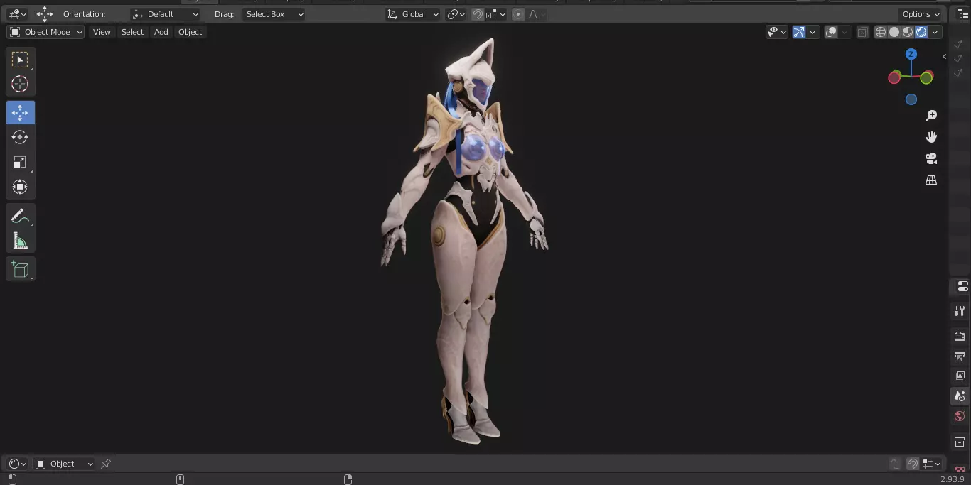 The First Descendant Skin 13 3D model_18