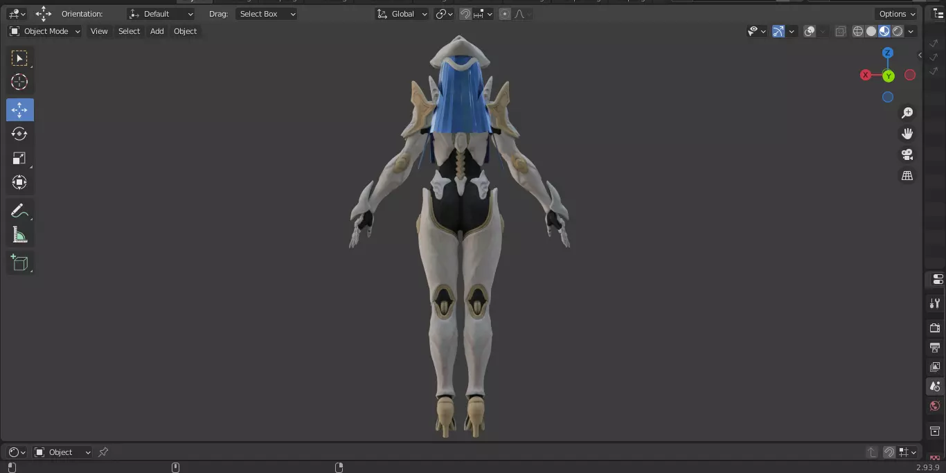 The First Descendant Skin 13 3D model_9