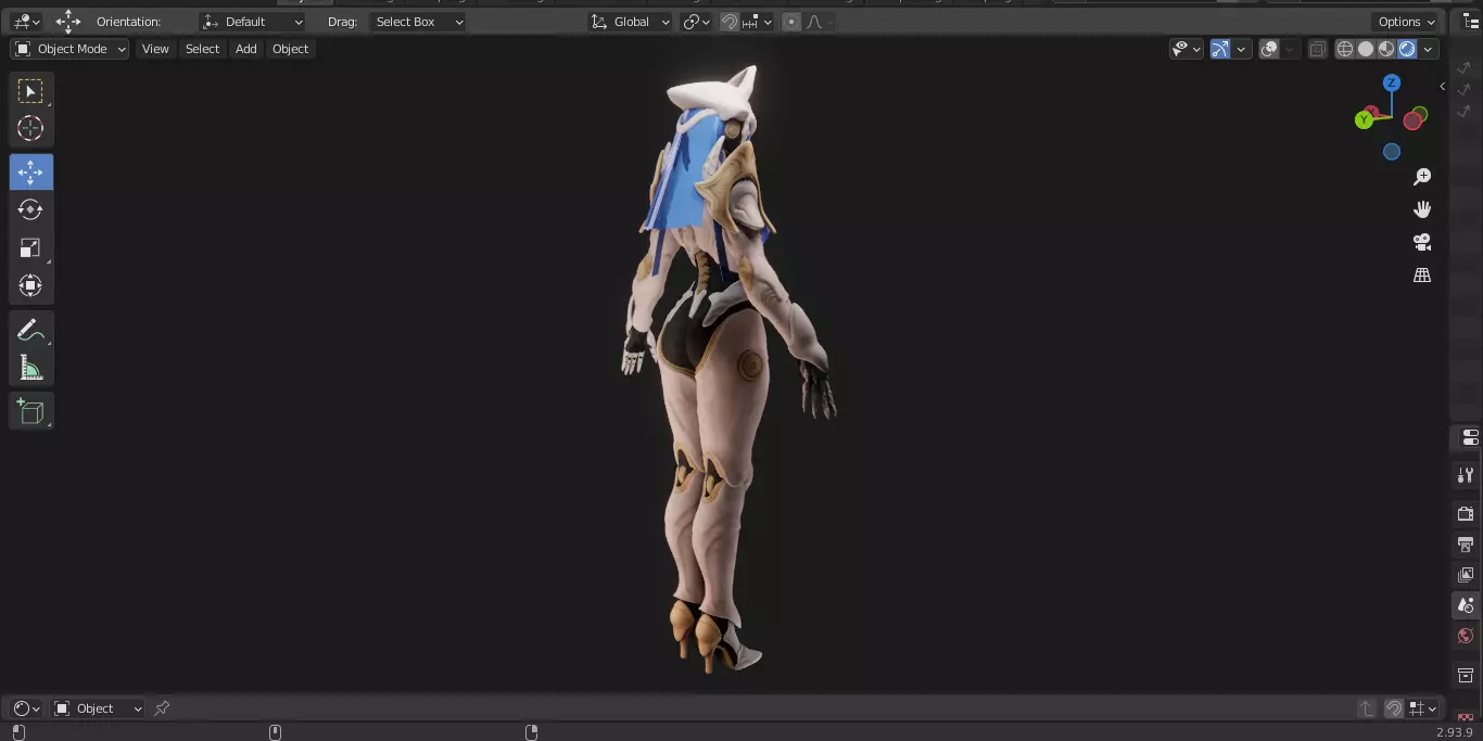 The First Descendant Skin 13 3D model_17