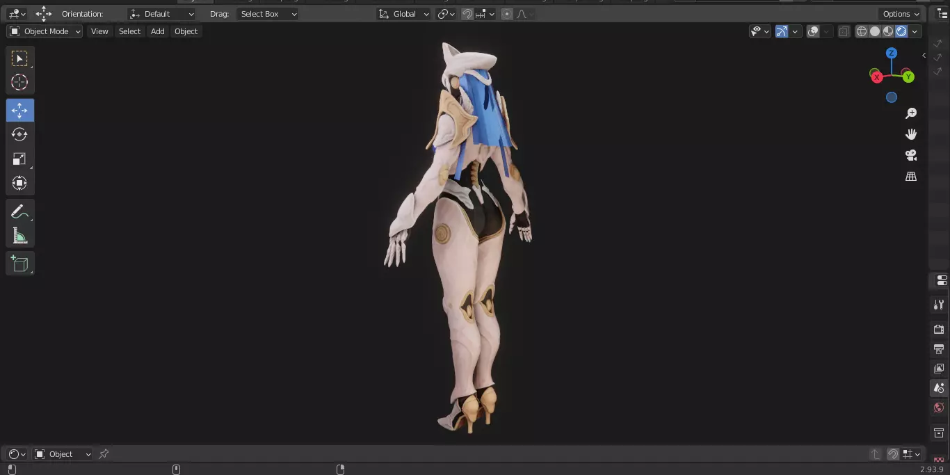 The First Descendant Skin 13 3D model_15