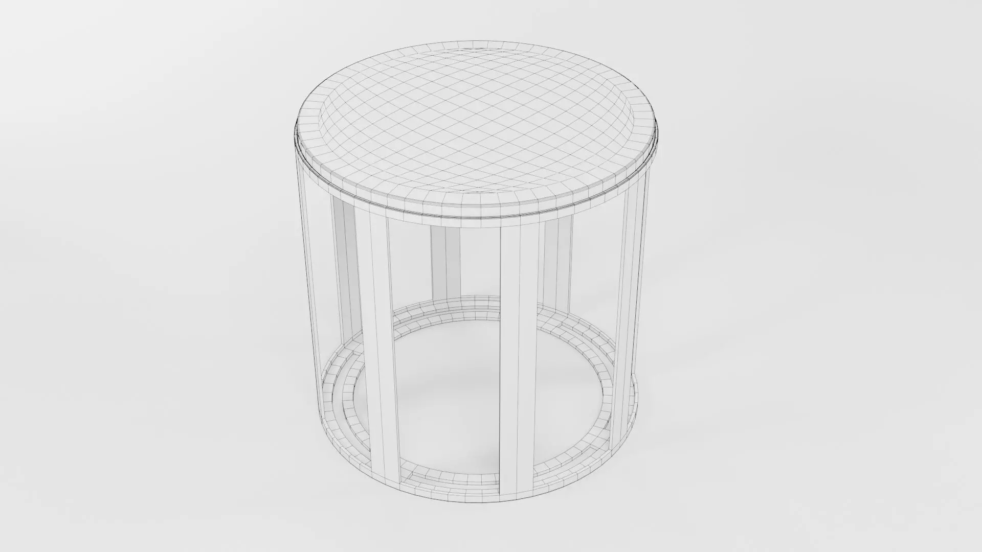 Round Table CG86 3D model_6