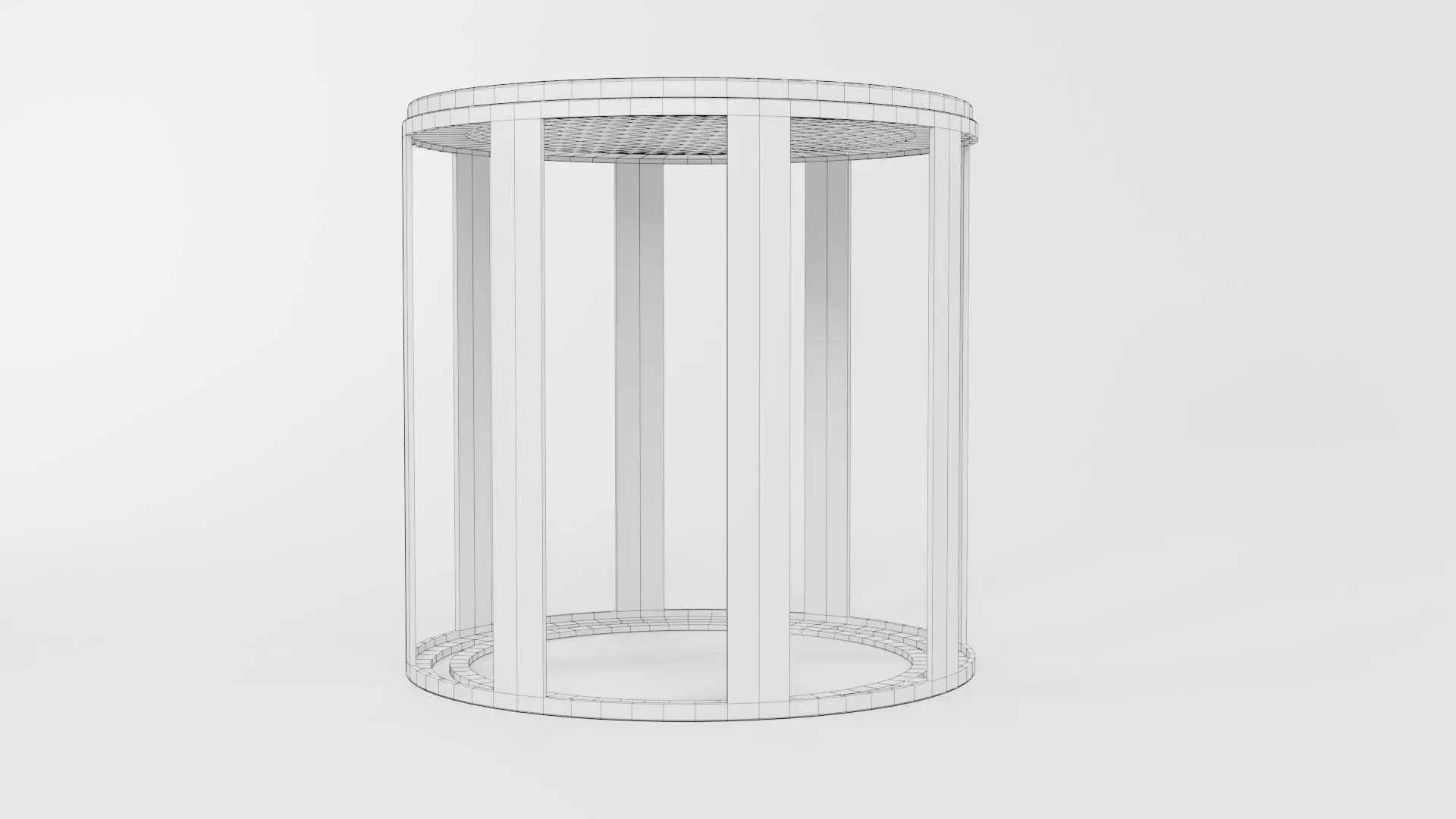 Round Table CG86 3D model_5