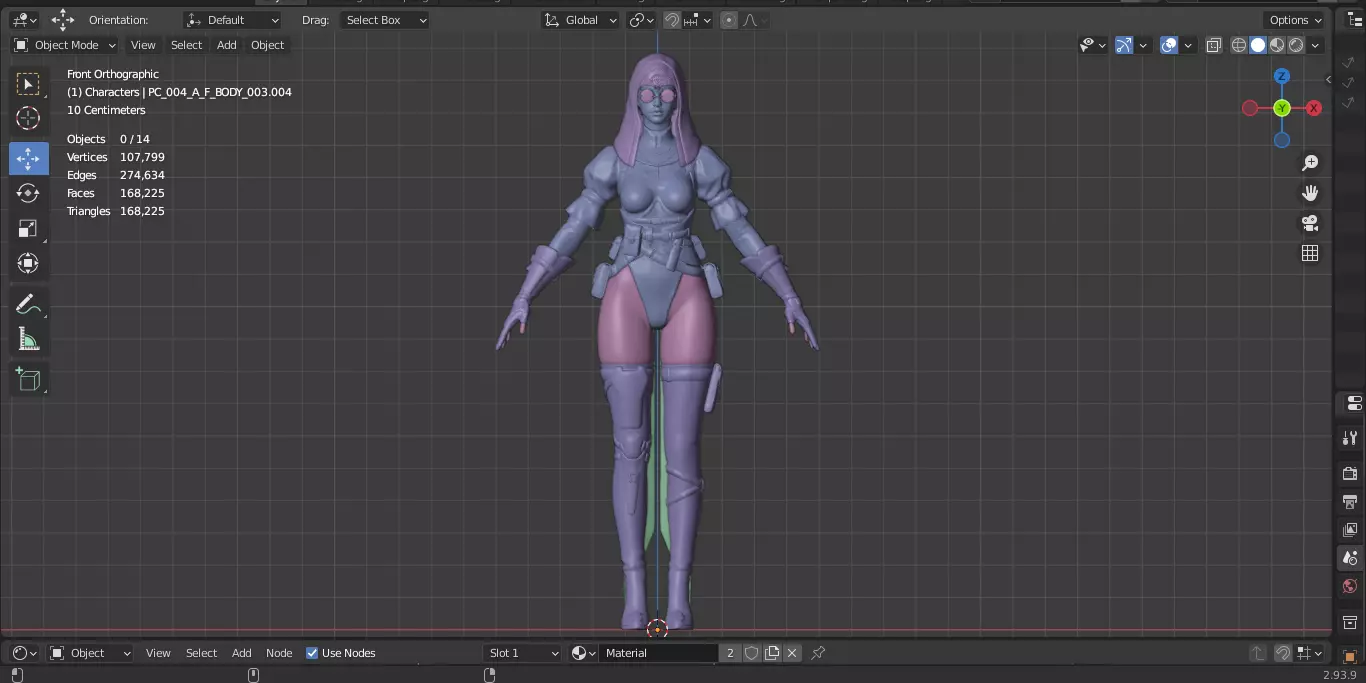 The First Descendant Skin 14 3D model_26