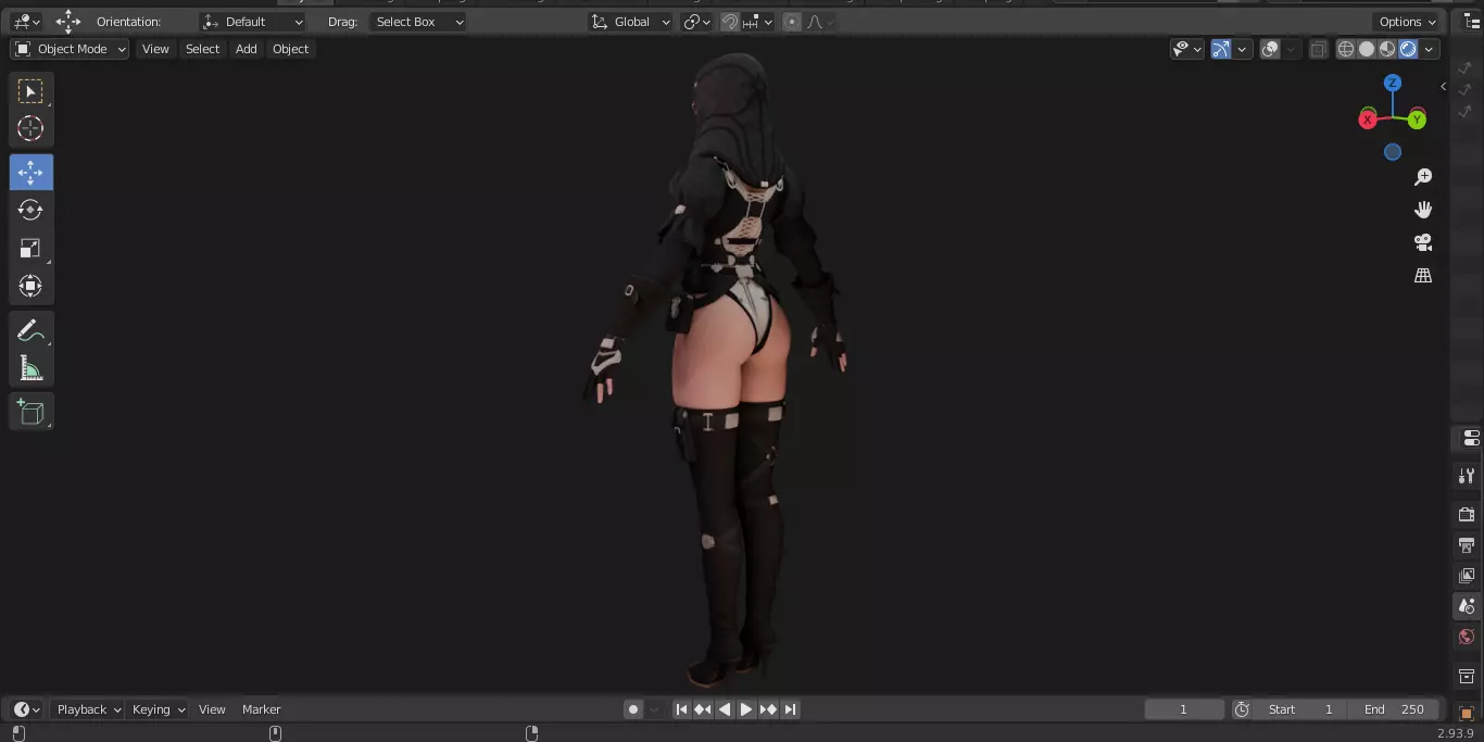 The First Descendant Skin 14 3D model_18