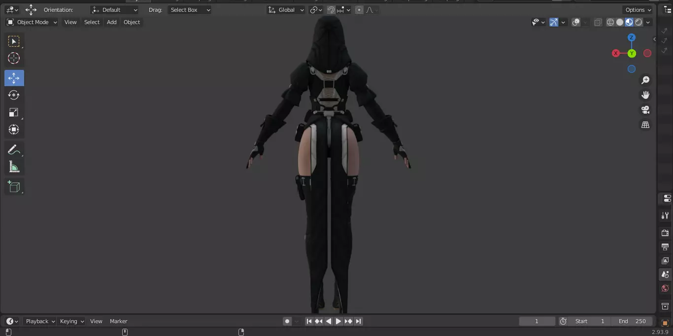 The First Descendant Skin 14 3D model_10