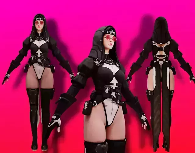 The First Descendant Skin 14 3D model