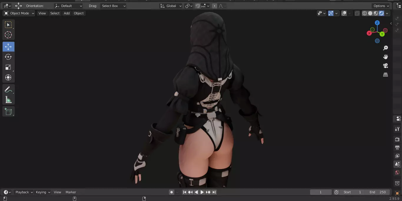 The First Descendant Skin 14 3D model_24