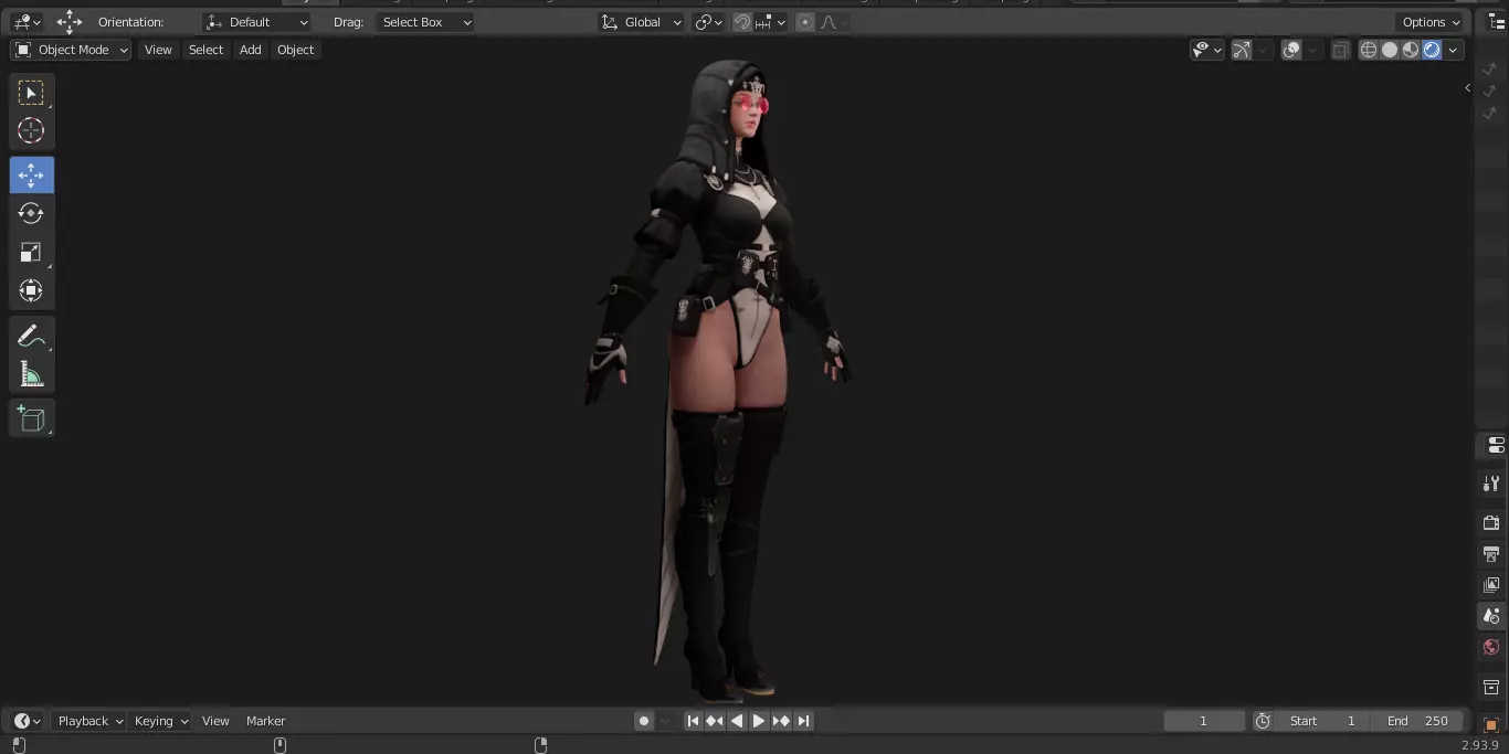 The First Descendant Skin 14 3D model_23