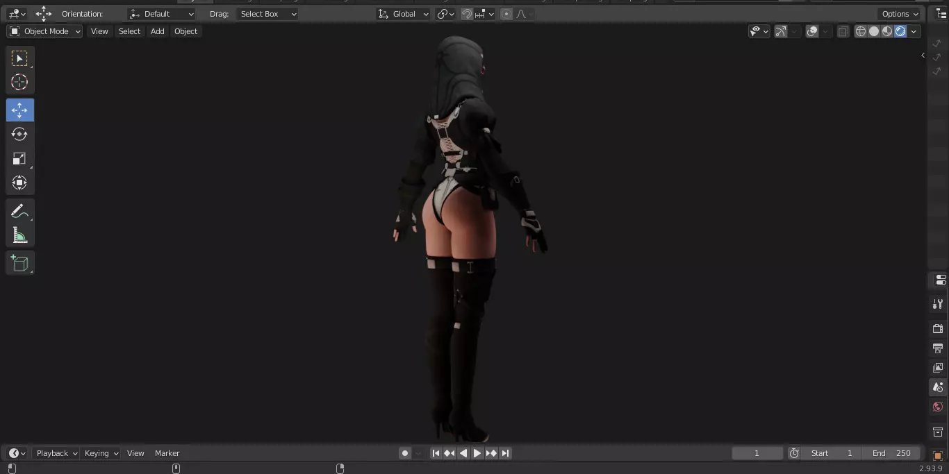 The First Descendant Skin 14 3D model_22