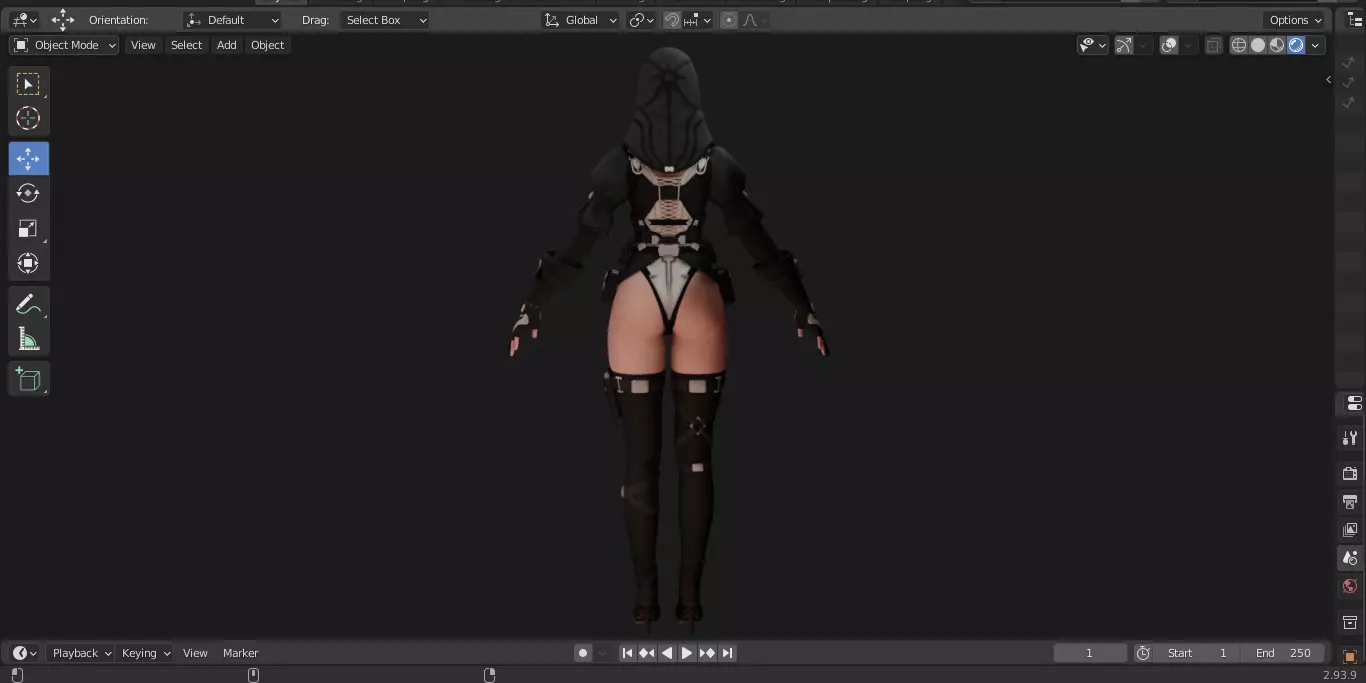 The First Descendant Skin 14 3D model_20
