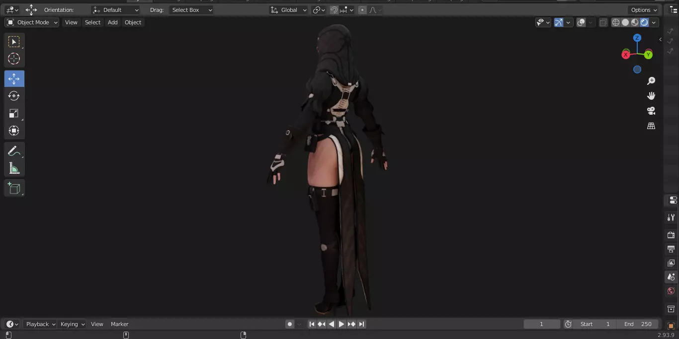 The First Descendant Skin 14 3D model_17