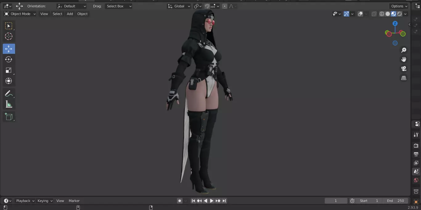 The First Descendant Skin 14 3D model_13