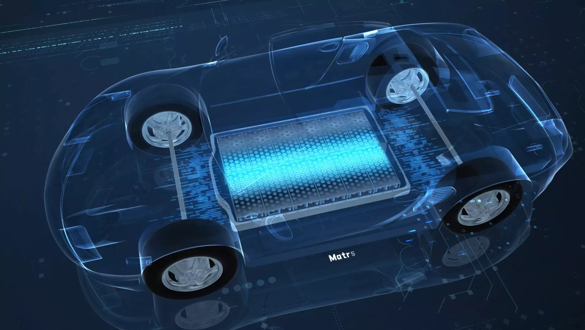 AE CC2022 electric vehicle technology Animation FX 3D model_1