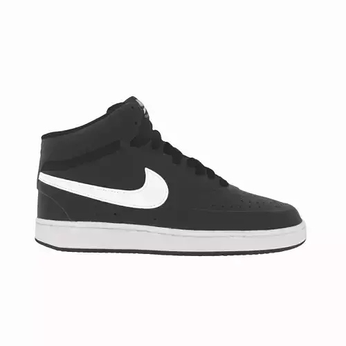 Nike Court Vision Mid Black