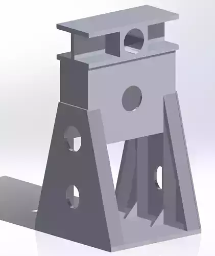 Heavy Duty Welded Support Structure - Industrial Frame