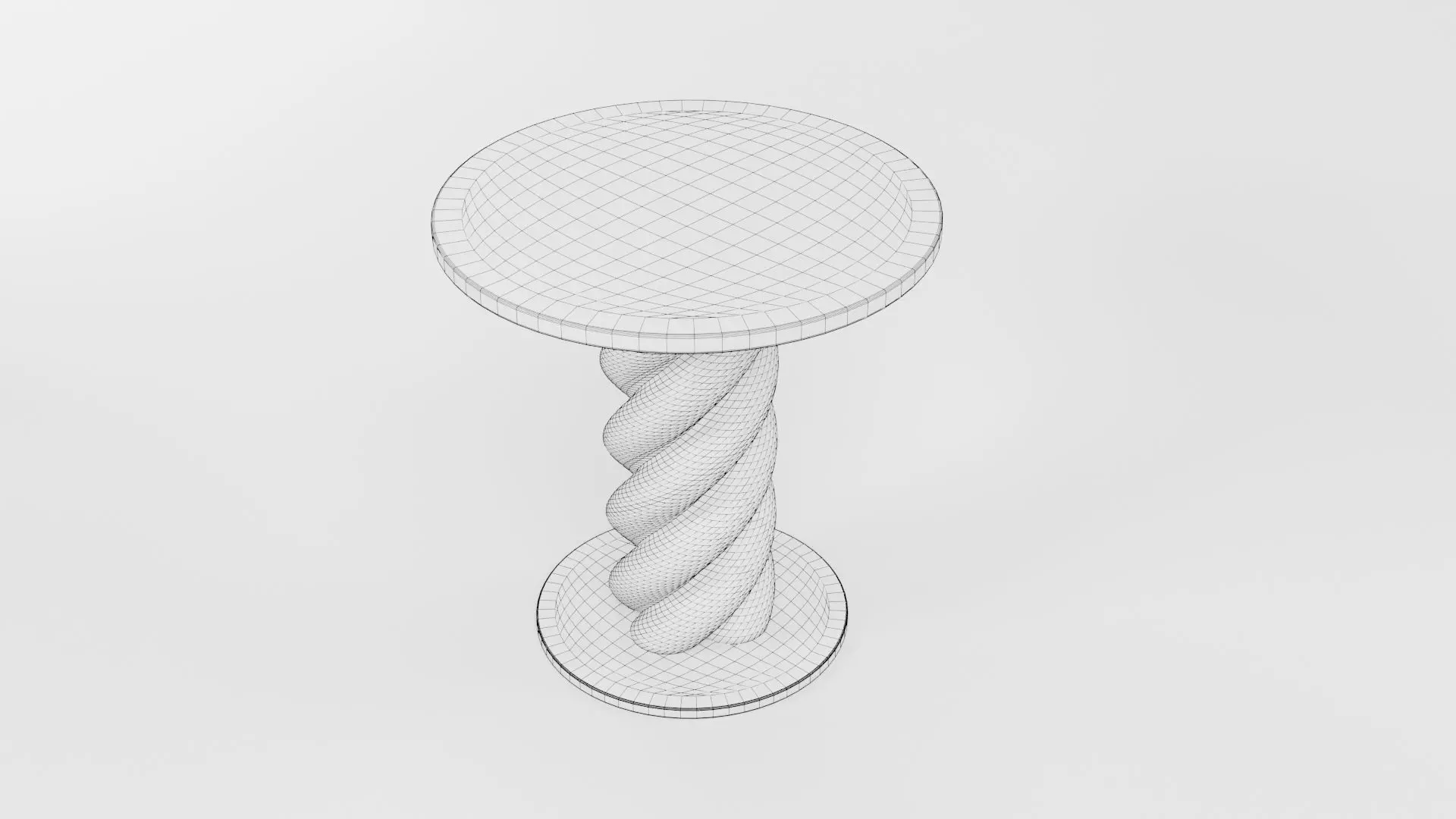 Round Table CG89 3D model_6