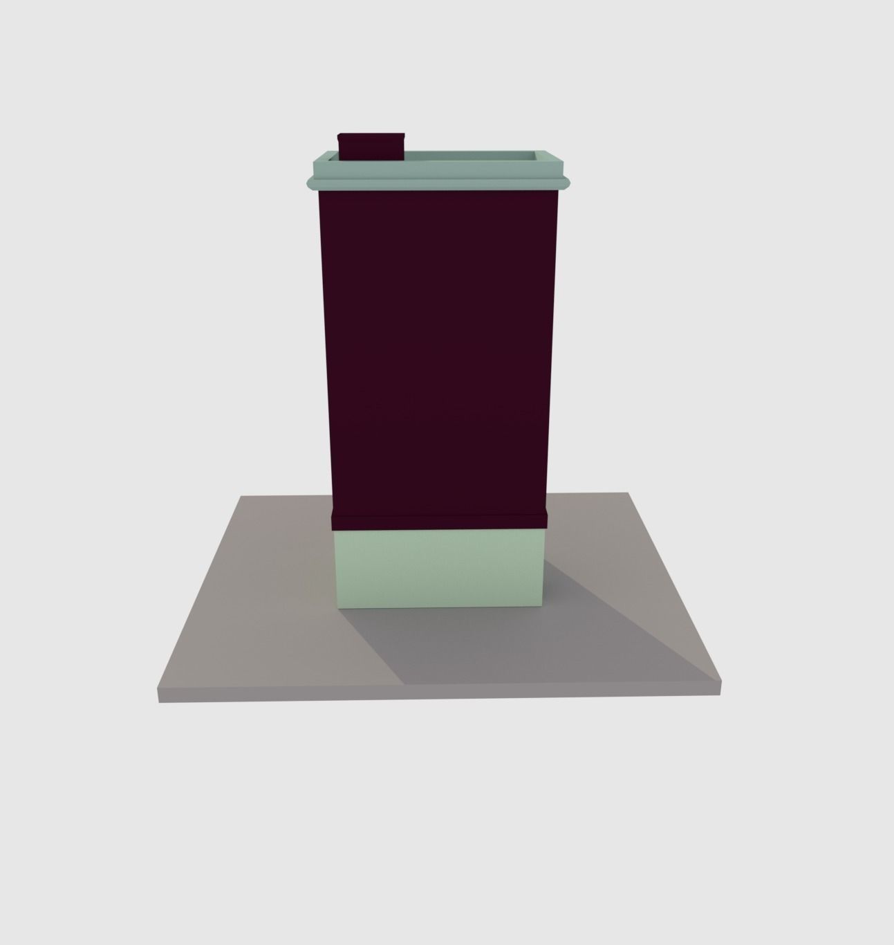 Cartoon Building - Low Poly Low-poly 3D model_3