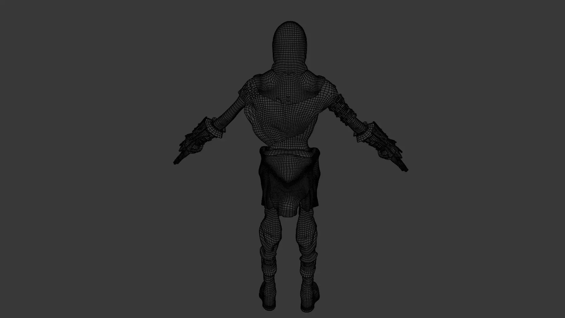 Dead Warrior 3D model_27