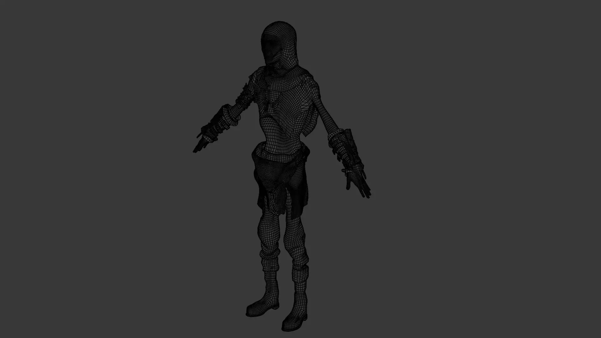 Dead Warrior 3D model_24