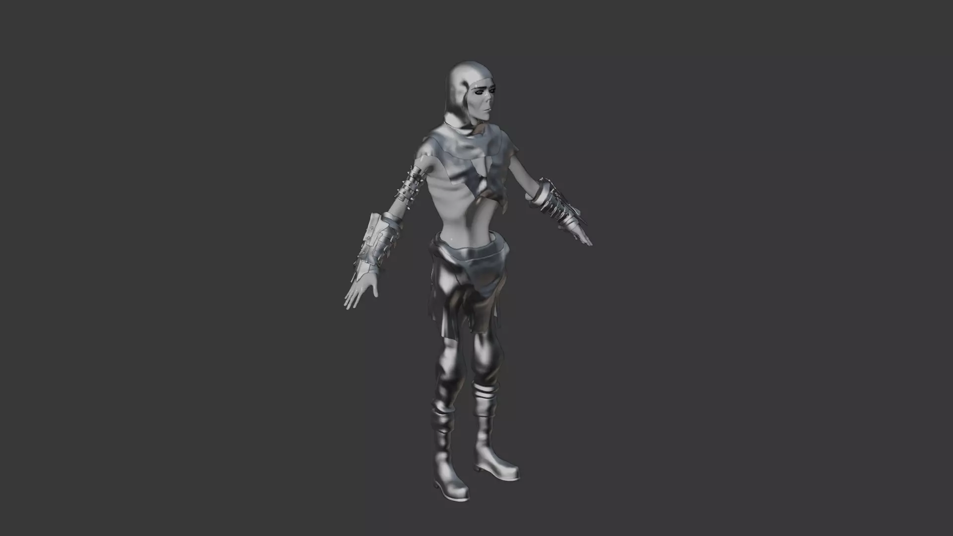 Dead Warrior 3D model_17