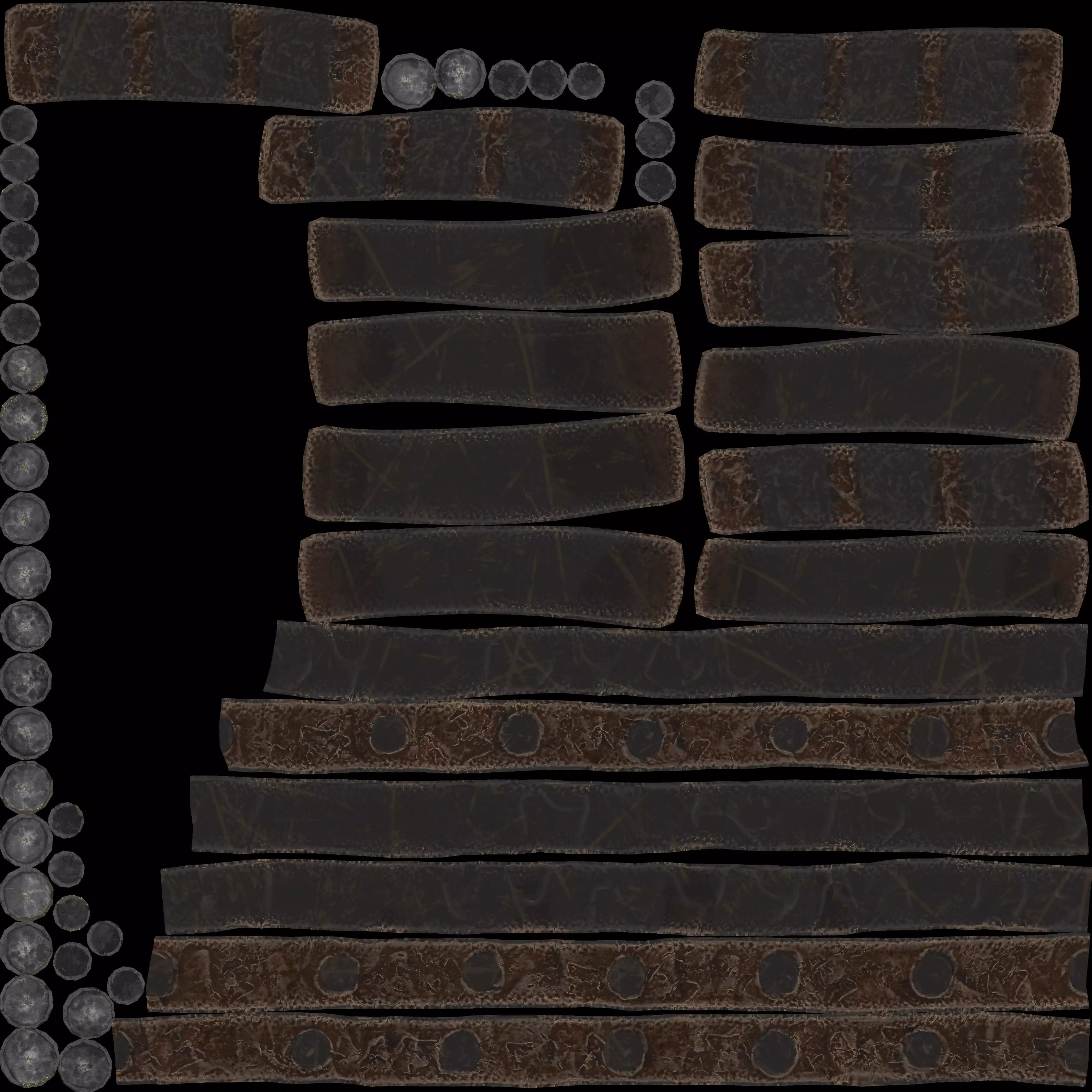 Dead Warrior 3D model_36