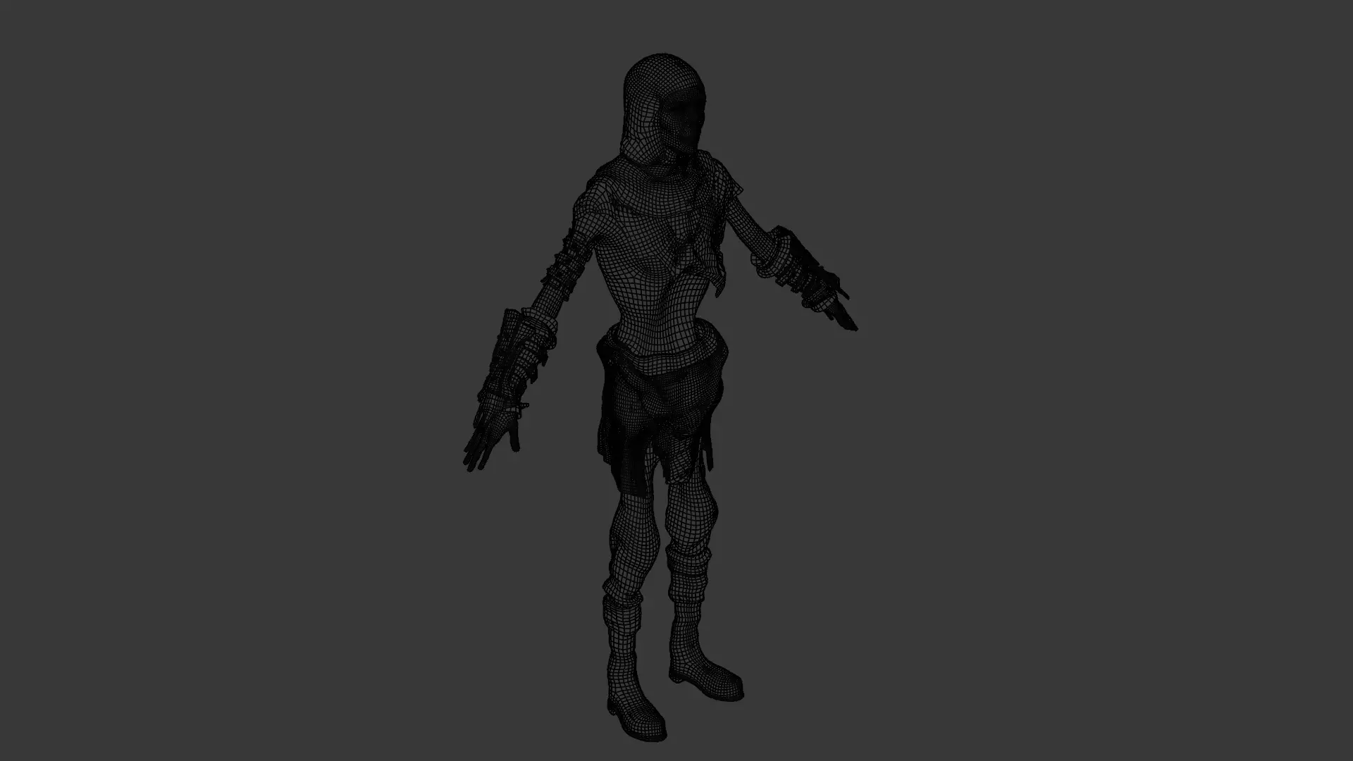 Dead Warrior 3D model_26