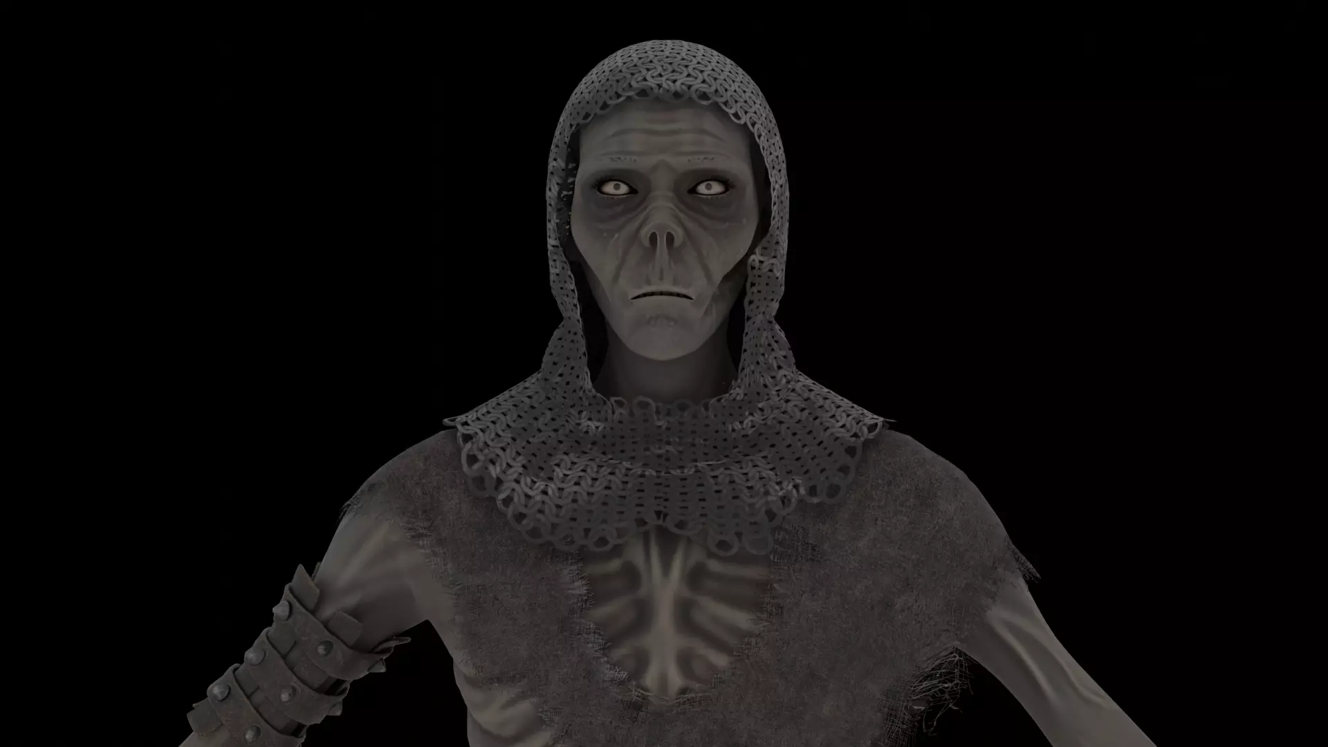 Dead Warrior 3D model_10